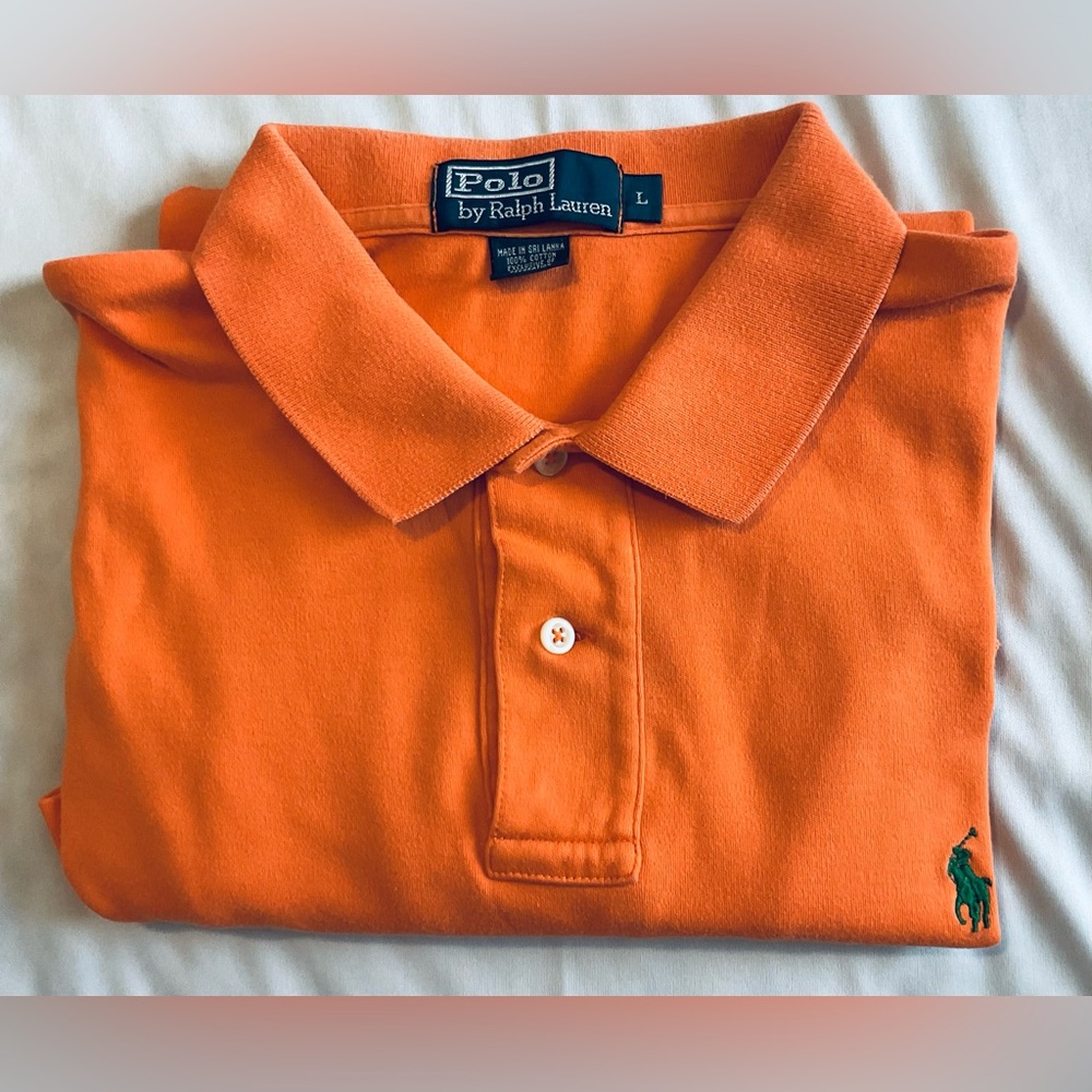 Polo by Ralph Lauren Orange Polo Shirt